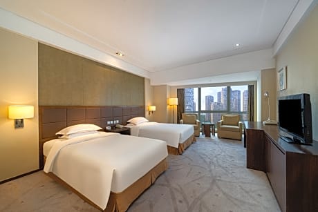 2 Single Beds Premium High Floor