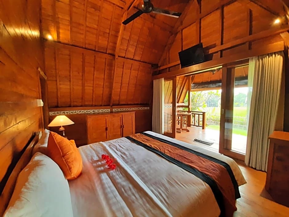 Pondok Gandalangu Ubud-Dikelilingi Hamparan Sawah