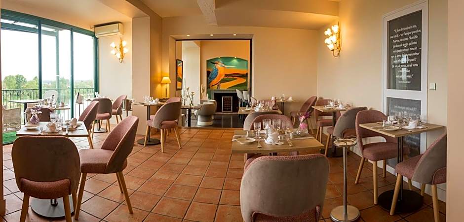HOTEL restaurant COTE GARONNE le BALCON DES DAMES - Tonneins Fauillet Marmande - vue panoramique bor