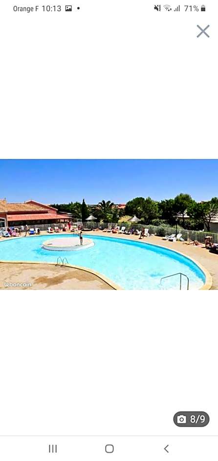 Barcarès entre mer et étang joli mas rénové classé idéal grande famille 6-8 couchages