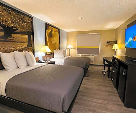 Deluxe Double Room with Two Double Beds - Non-Smoking