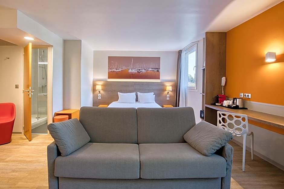 Photo 1 of 6 of Junior 1 King Bed with Sofabed Suite, Pool View