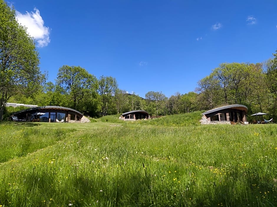 Bulle de Bois, écolodge insolite avec spa privatif au milieu des volcans - Bulles d'Herbe