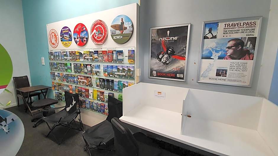 Surf 'N' Snow Backpackers Across Sky Tower