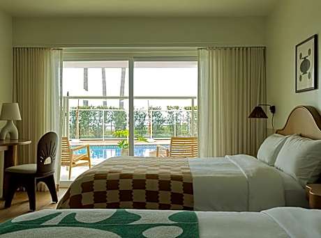 Queen Room with Two Queen Beds - Pool View