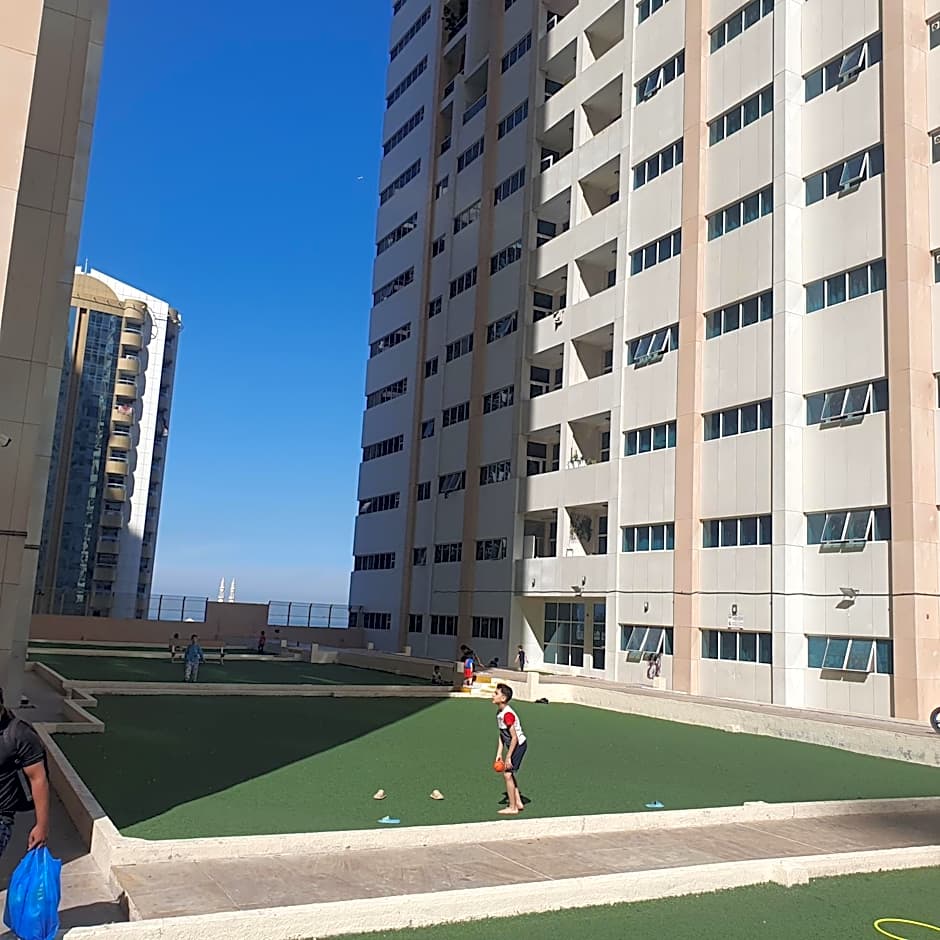 Sleek nordic style seaview condo