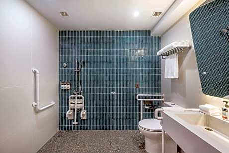 Double Room with Mobility Accessible Roll In Shower