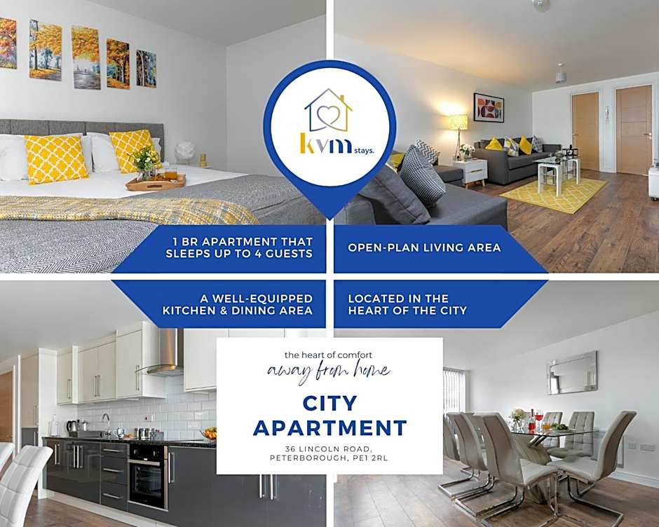 KVM - City Apartments - Contractors - Town Centre by KVM Stays