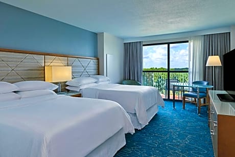 Firework View, Guest room, 2 Double, Resort view, Balcony (Includes Early Entry To Disney Theme Parks)