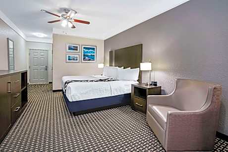 King Room with Bath Tub and Forest View - Mobility/Hearing Access - Non-Smoking