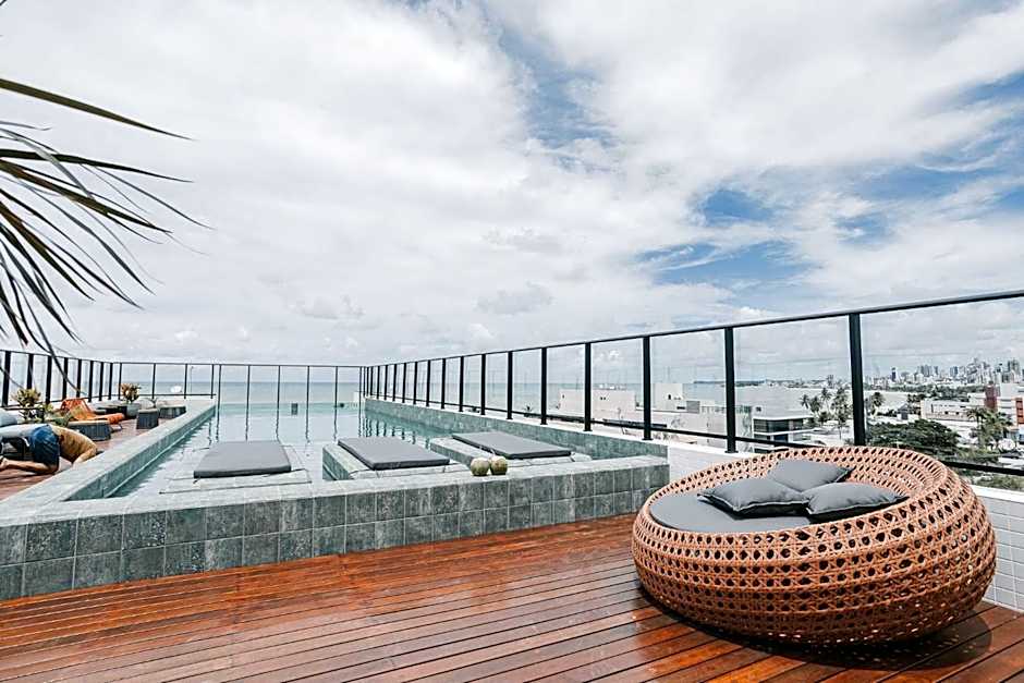 Studio no Bessa à 50m da praia