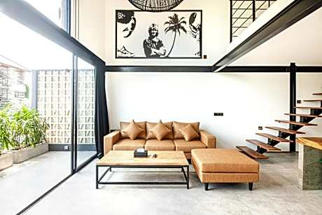 Expansive Loft 200m From Canggu Beach Haven