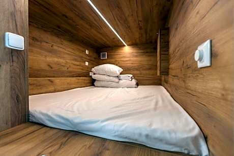 Double Bed in Dormitory Room