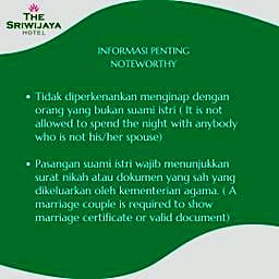 The Sriwijaya Hotel