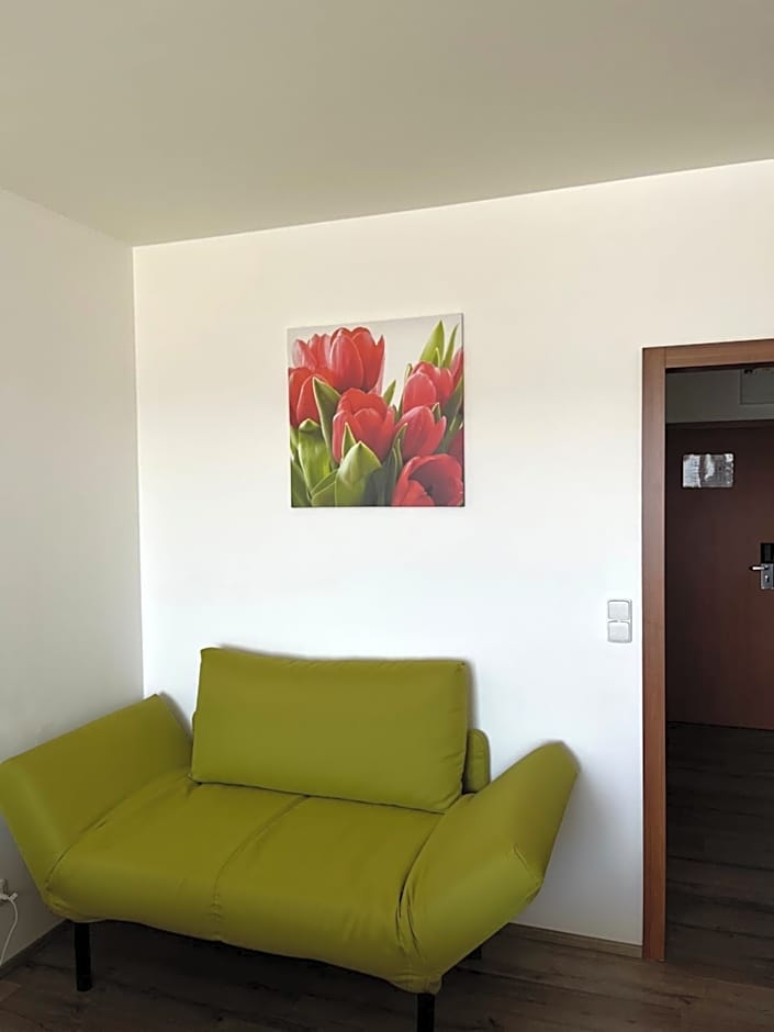 Ubytování Hanka v pokoji s bakónem C408