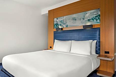 King Room with Roll-in Shower - Mobility Accessible