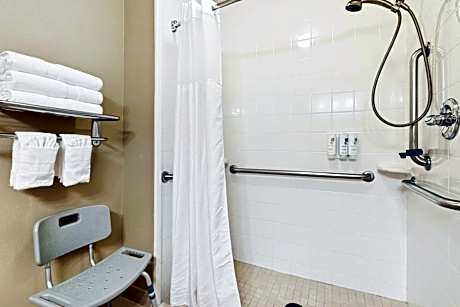 1 King Bed, Nonsmoking, ADA  Roll In Shower