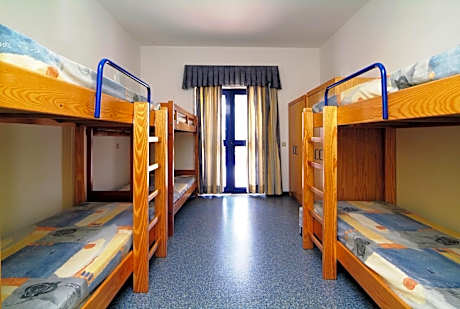 Bed in 6-Bed Male Dormitory Room