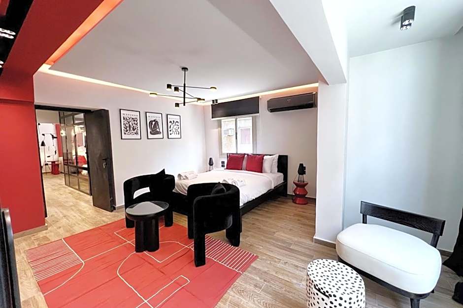 The 2 BDR Scarlet Condo 5 min to CAI Airport