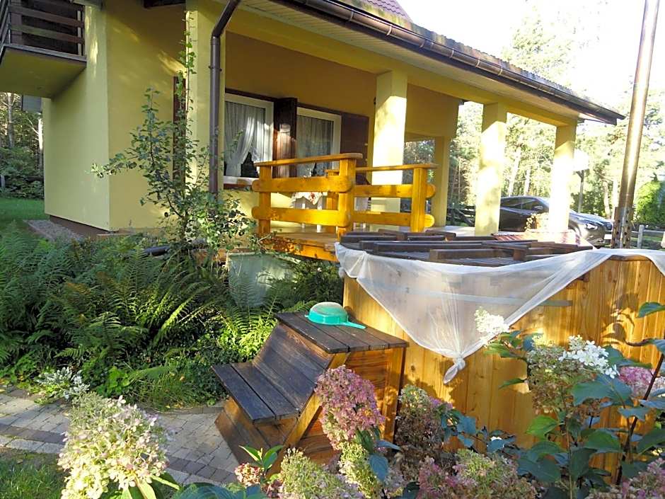 Domek nad jeziorem Rumian