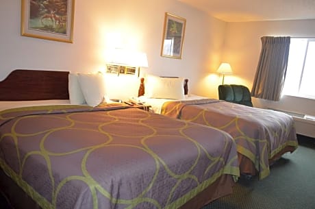 Deluxe Double Room with Two Double Beds - Smoking