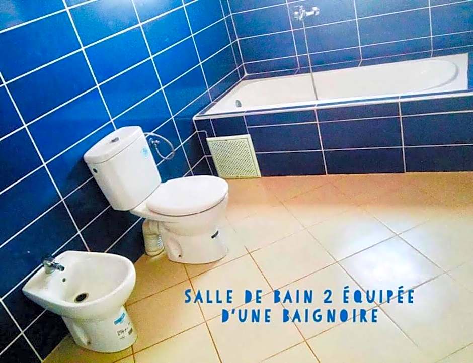 Villa en el campo sobre el mar