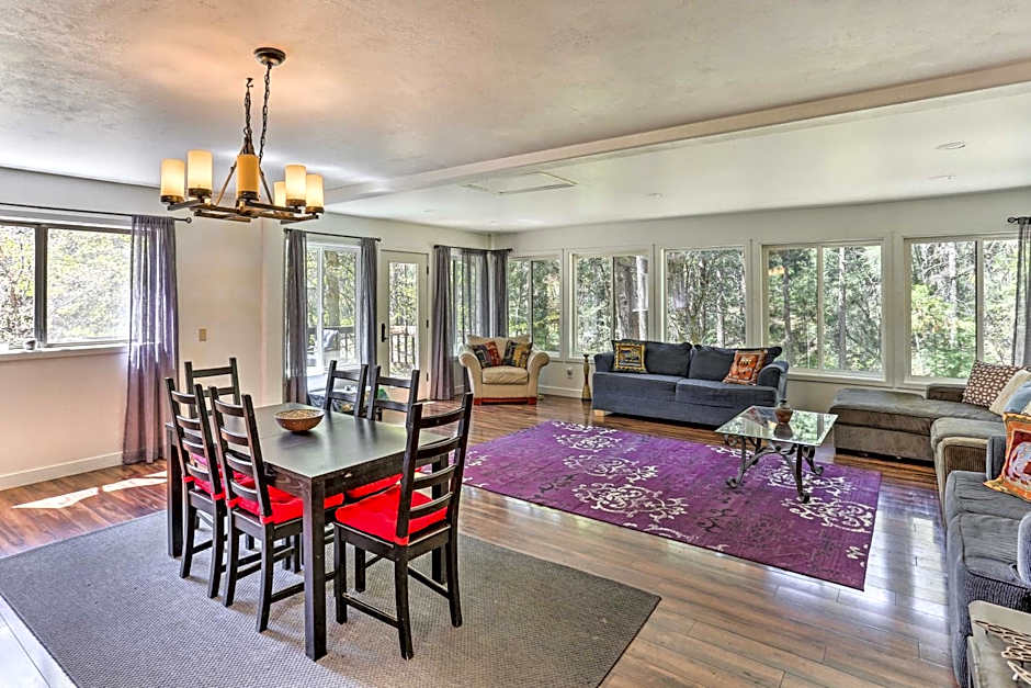 Vibrant Weaverville Escape with Deck and Creek!