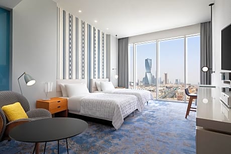 Premium Twin Room with City View - High Floor