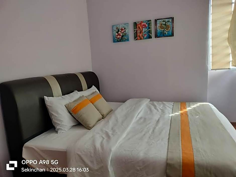 Sekinchan HighView Penthouse 15pax 5R5B 顶层公寓 看海 看稻田景