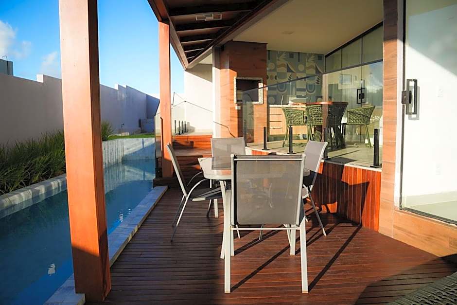 Casa em Milagres/AL | 3 suítes, vista-mar, piscina