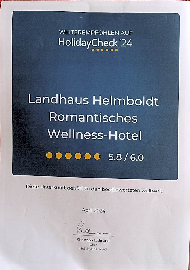 Wellness und Romantik Hotel Helmboldt