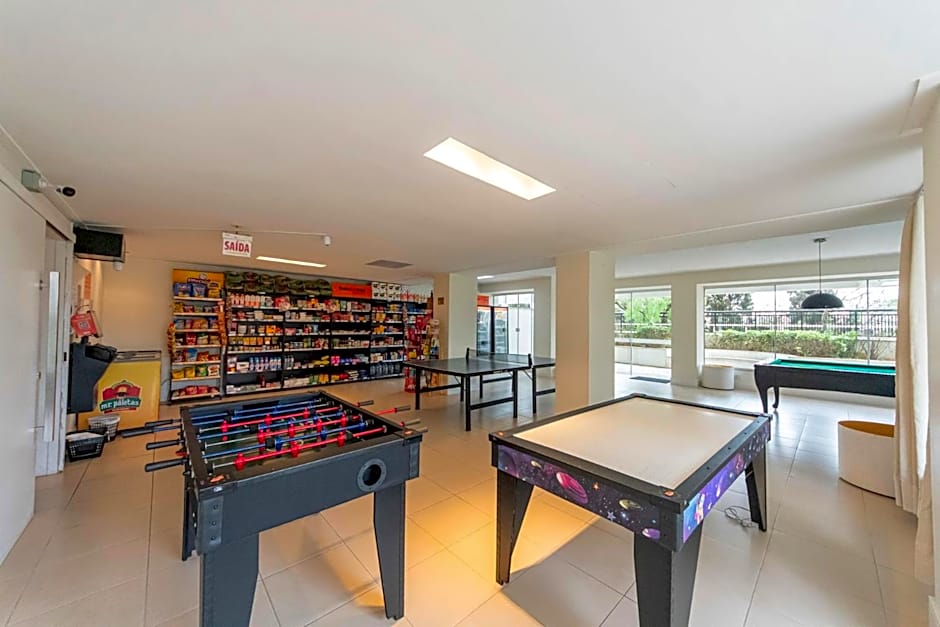 Apto moderno com piscina e academia QN1439