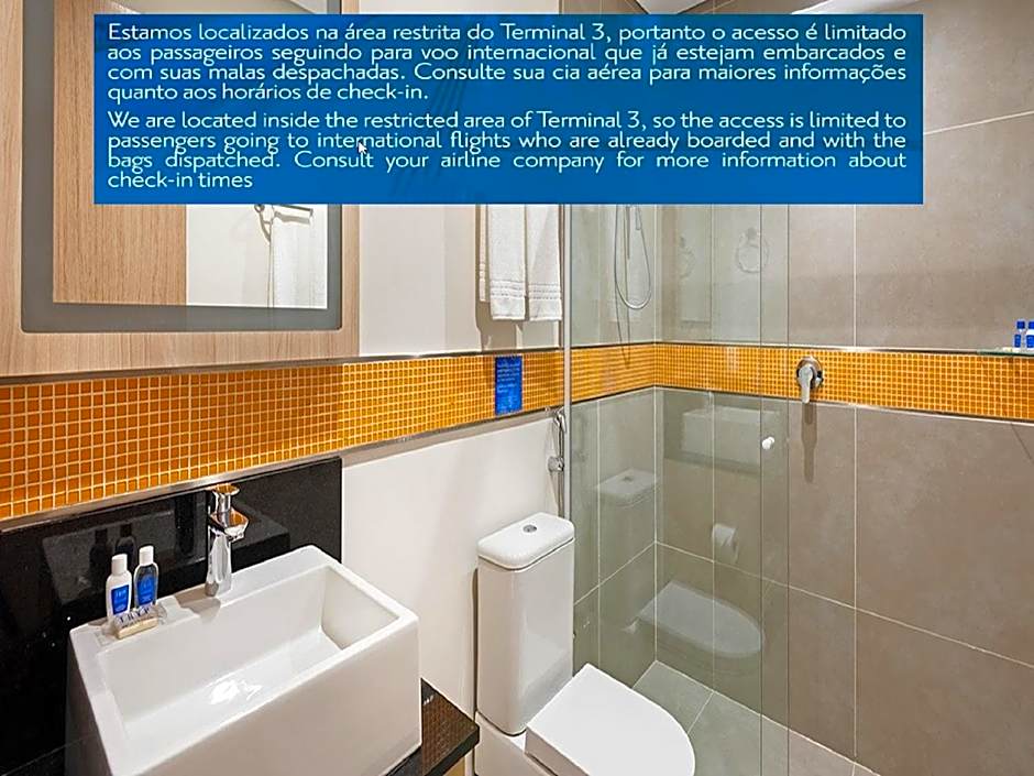 TRYP BY WYNDHAM São Paulo Airport - Hotel de Transito Terminal 3 -Lado Ar - Área restrita á passageiros já embarcados - Piso 1