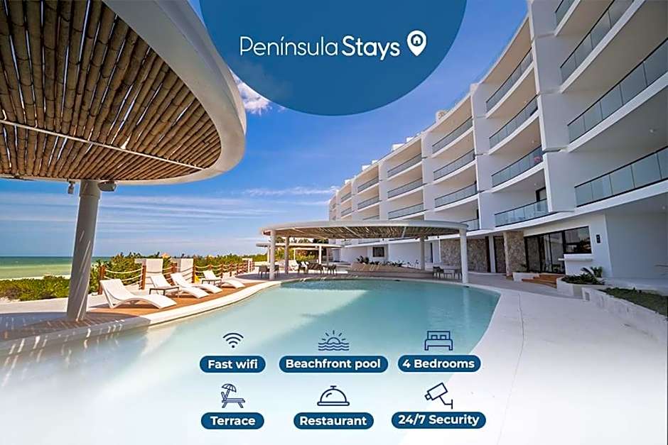 4-Bedroom Beachfront Apartment