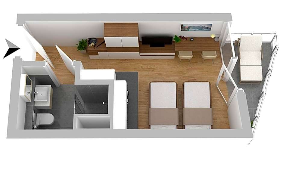 Apart Hotel Messe Munich - my room Apartments