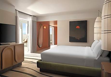 Executive Guest room, 1 King, Ocean view, Balcony