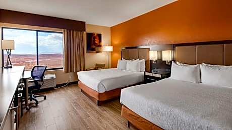 Queen Room with Two Queen Beds and Canyon View - Disability Access/Non-Smoking