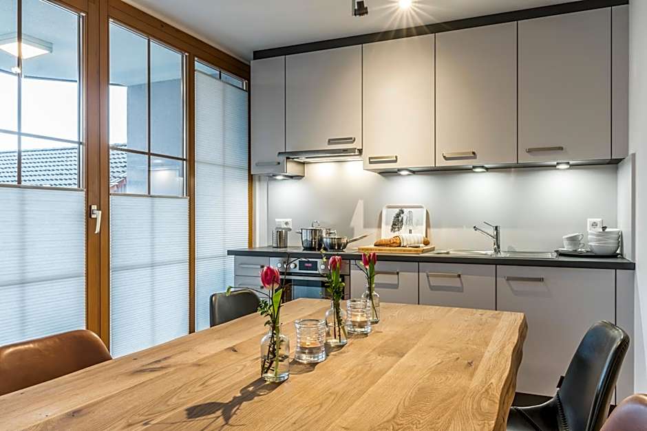 RH-Appartements 15 Minuten von Basel im Dorf Rührberg