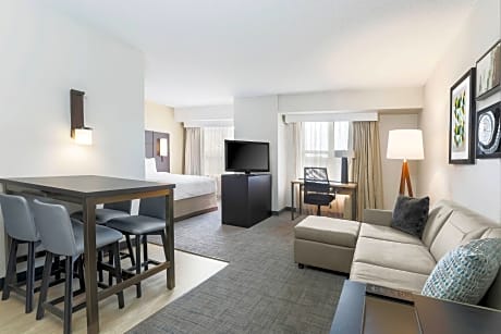 Studio, 1 Queen Bed with Sofa bed (1 Queen Bed and 1 Double Sofa Bed)