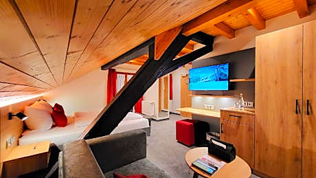 Doppelzimmer-Deluxe-Eigenes Badezimmer-Balkon