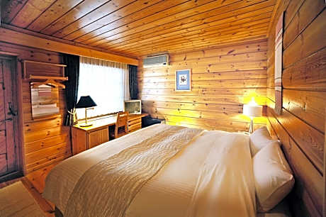 King Bed Room in a Part of Big Cottage