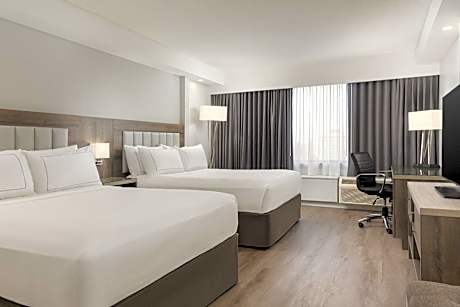 Queen Suite with Two Queen Beds and Living Room