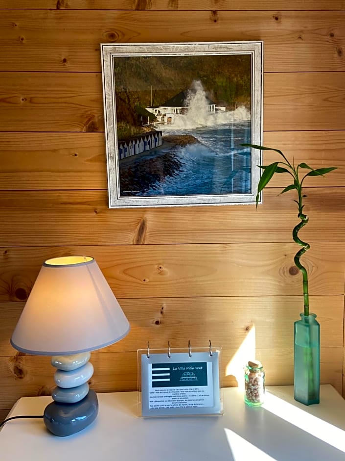 "La Cabine" atypique, vue mer à la VILLA PLEIN VENT