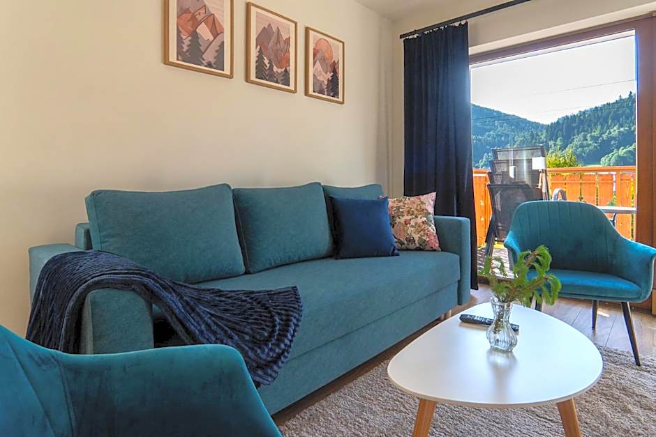 Willa i Wzgórze Jerrego Apartamenty i pokoje z widokiem na góry