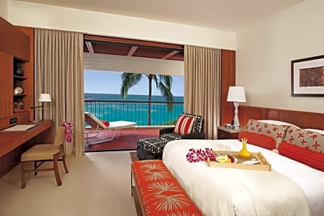 OCEAN VIEW - KING BED, GUEST ROOM, 1 KING, OCEAN VIEW, MAIN TOWER, BALCONY