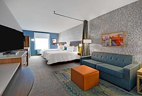 2 Queen Beds Studio Nonsmoking