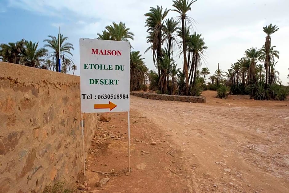 Maison etoile du desert