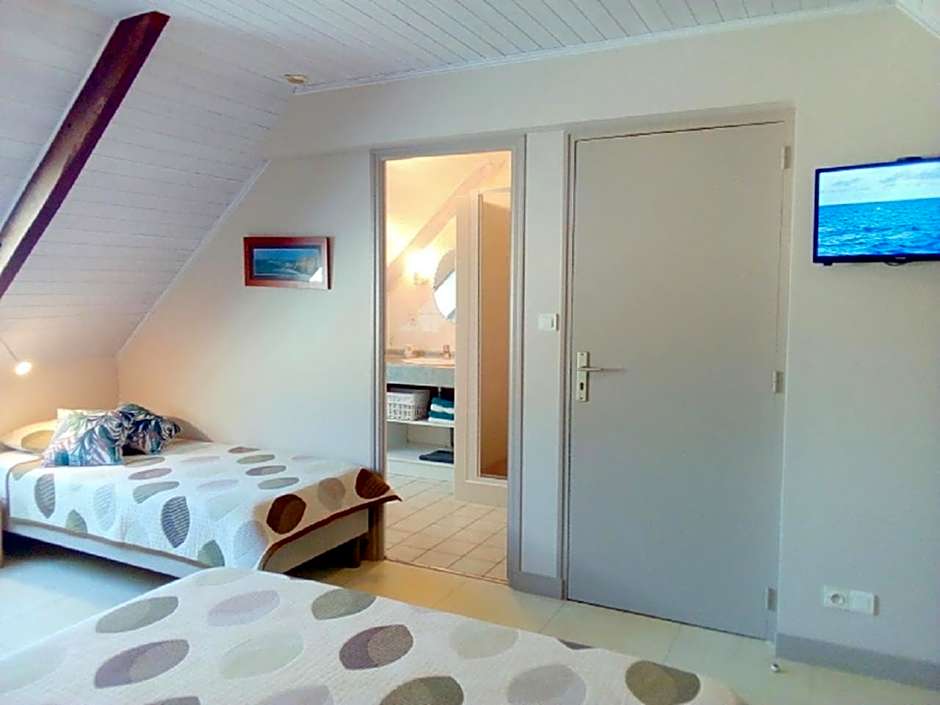 Kerantum à10mn des baies de Douarnenez et Audierne avec cuisine à disposition