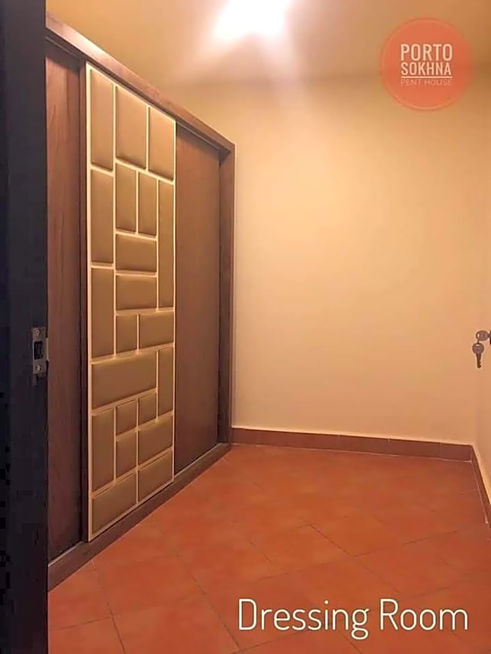 Amazing sea view Penthouse Apartment in Pyramids Porto El-Sokhna