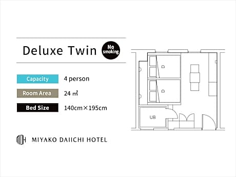 Deluxe Twin room - Non-smoking